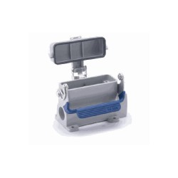 Embase en saillie 16A, Aluminium moulé sous pression, IP65, Sortie horizontale, PG21